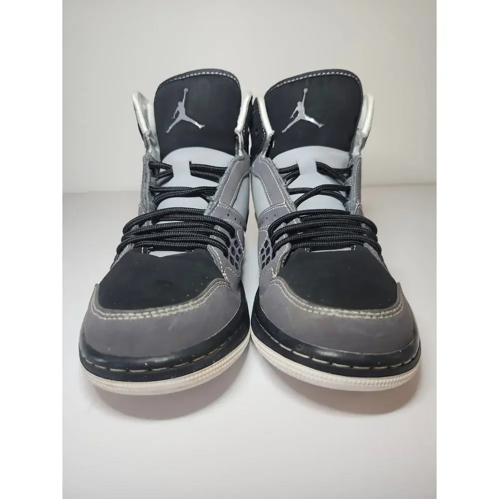 Jordan 1 Flight Men’s Gray Sz 9 Athletic Sneaker Streetwear Mid Top